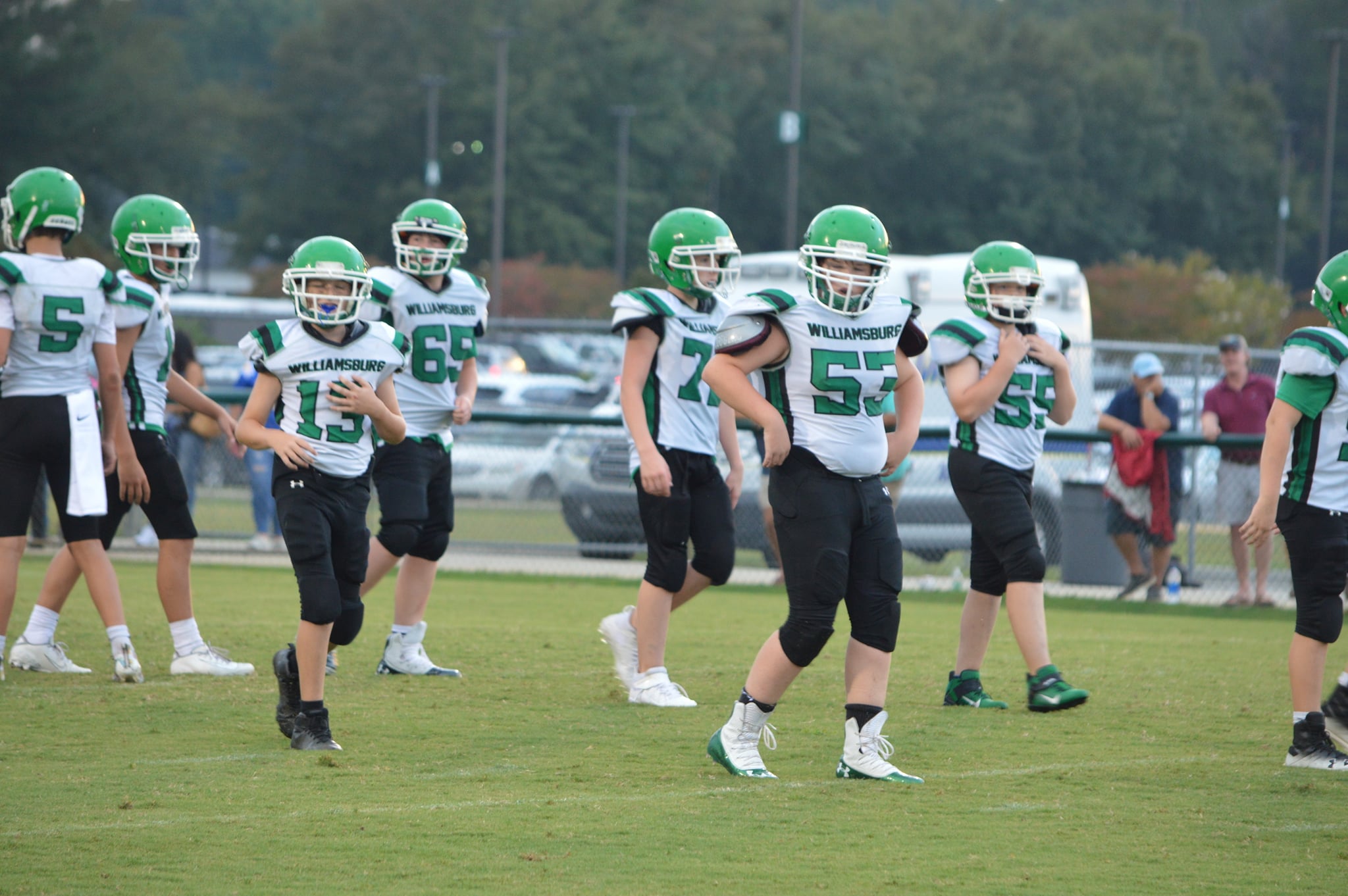 Colts vs Eagles Williamsburg Academy